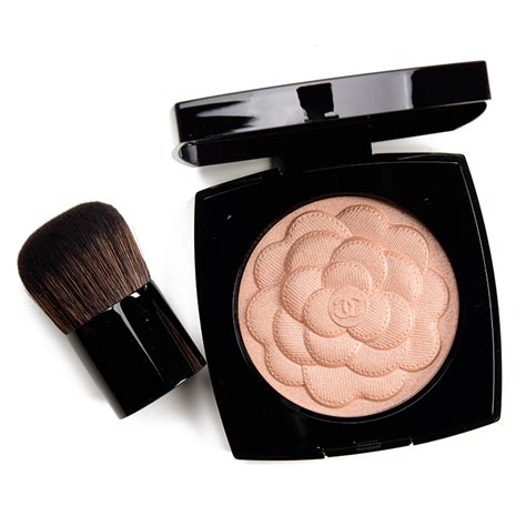 chanel camelia highlighter